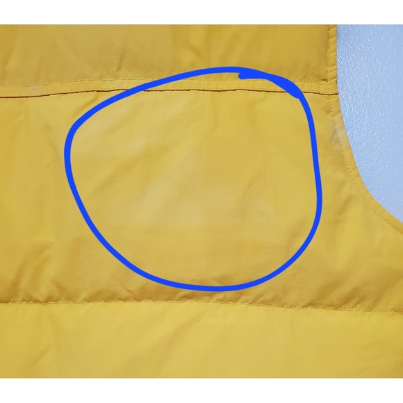 Vintage‎ Y2K Abercrombie Fitch Reversible Duck Down Insulated Large Puffer Vest - Picture 5 of 11